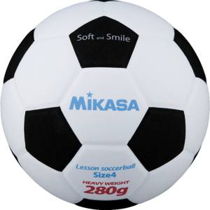 ミカサ MIKASA ミカサ スマイルサッカー4号球 ホワイト/ブラック SF428WBK