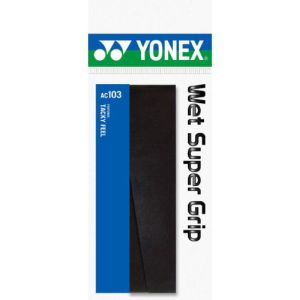 ヨネックス YONEX ヨネックス YONEX ウェットスーパーグリップ AC103 ブラック