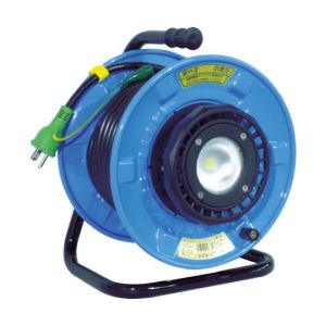 日動工業 NICHIDO 日動工業 SDW-E22-10W 電工ドラム 防雨防塵型LEDライトリール 照明付ドラム 20m