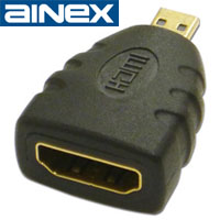 アイネックス AINEX アイネックス ADV-202 HDMI変換アダプタ HDMI-HDMIマイクロ AINEX