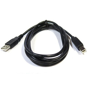 COMON USB2.0ケーブル Aオス-Bオスタイプ 黒 1.8m 2AB-18