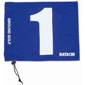 羽立工業 ＨＡＴＡＣＨＩ ハタチ BH5001 グラウンドゴルフ コース整備品 グラウンドゴルフ用旗 ブルー 27 3 HATACHI
