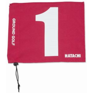 羽立工業 ＨＡＴＡＣＨＩ ハタチ BH5001 グラウンドゴルフ コース整備品 グラウンドゴルフ用旗 レッド 62 2 HATACHI