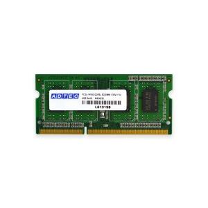 アドテック ADTEC アドテック ADS12800N-LH2G DDR3-1600 SO-DIMM 2GB 省電力 低電圧