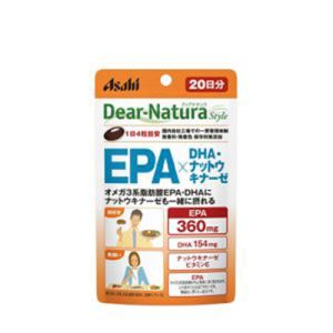 アサヒグループ食品 Asahi アサヒ ディアナチュラ スタイル EPA×DHA+ナットウキナーゼ 80粒