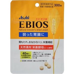 アサヒグループ食品 Asahi アサヒ エビオス錠 パウチ 300錠