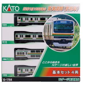 カトー KATO KATO 10-1784 E231系1000番台東海道線 更新車 基本セット 4両 Nゲージ カトー