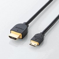 エレコム(ELECOM) HDMIケーブル Ver1.4 1.0m HDMI-Mini DH-HD14EM10BK