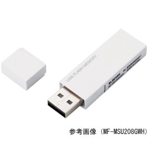 エレコム ELECOM エレコム ELECOM キャップ式USBメモリ ホワイト 32GB MF-MSU2B32GWH