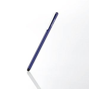エレコム ELECOM エレコム P-TPSLIMNV タッチペン スタイラスペン 超高感度タイプ スリムモデル ネイビー