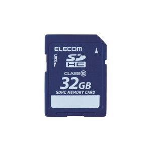 エレコム(ELECOM) SDHCカード/データ復旧サービス付/Class10/32GB MF-FSD032GC10R