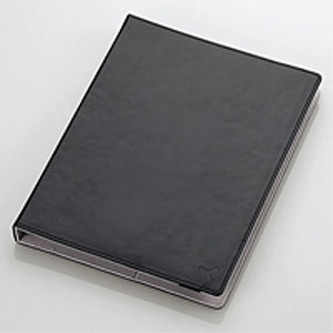 エレコム ELECOM タブレット汎用ブックタイプケース/レザー/8.5～10.5inch/ブラック TB-10LCHBK