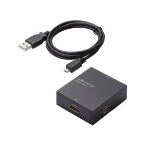 ELECOM エレコム エレコム AD-HDCV01 ダウンスキャンコンバーター HDMI‐VGA 3.5φ HDMI1.4