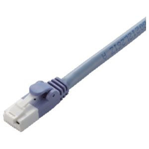 エレコム(ELECOM) RoHS準拠 CAT6対応 爪折れ防止 LANケーブル 3m/簡易パッケージ(ブルー) LD-GPT/BU3/RS