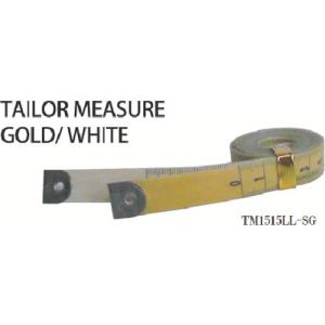 原度器 プロマート PROMART 原度器 TM1515LL-SG テーラーメジャー1.5m 余白有 白/ゴールド