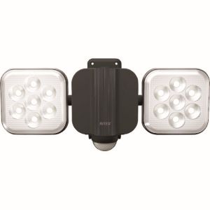 ムサシ ライテックス LED-AC2022 11W2灯フリーアーム式LEDセンサーライト