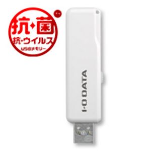 アイオーデータ I-ODATA I-ODATA U3-AB64CV/SW USB 3.2 Gen 1 USB 3.0 対応 抗菌USBメモリー 64GB