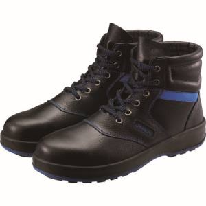 シモン Simon シモン SL22BL 安全靴 編上靴 SL22-BL 黒/ブルー 26.5cm