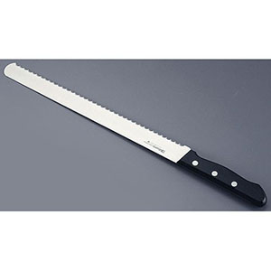 ミソノ刃物 Misono ミソノ刃物 モリブデン鋼 ウェーブナイフ 36cm 697
