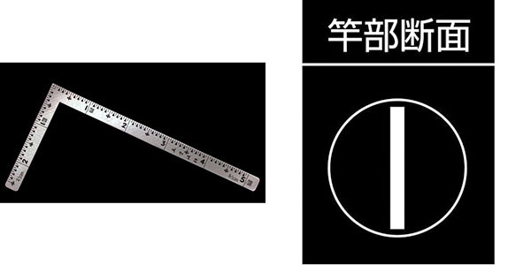  シンワ測定 SHINWA シンワ測定 12104 曲尺小型五寸法師ステン5×2.5寸 表裏同目
