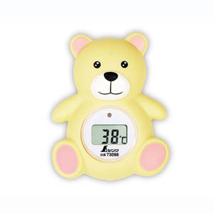 シンワ測定 SHINWA シンワ測定 73098 風呂用デジタル温度計 B クマ