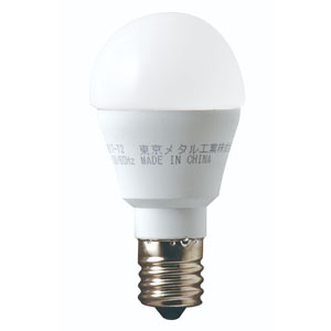 東京メタル工業 LED電球 ミニクリプトン形 口金E17 電球色 LDA4LK40WE17-T2