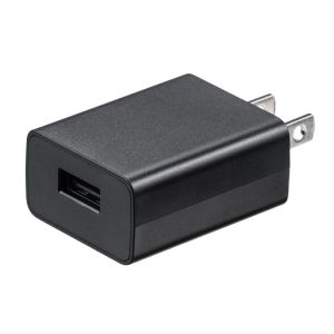 サンワサプライ SANWA SUPPLY サンワサプライ ACA-IP86BK USB充電器 1A ブラック
