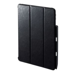 サンワサプライ SANWA SUPPLY サンワサプライ PDA-IPAD1614BK ケース iPad 10.2インチ Apple Pencil収納ポケット付き ブラック