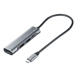 サンワサプライ SANWA SUPPLY サンワサプライ USB-3TCH37GM USB Type-Cハブ HDMIポート付