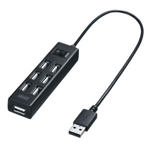 サンワサプライ SANWA SUPPLY サンワサプライ USB-2H702BKN USB2.0ハブ