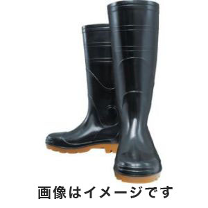 おたふく手袋 OTAFUKU おたふく JW709-BK-265 安全耐油長靴 黒 26.5
