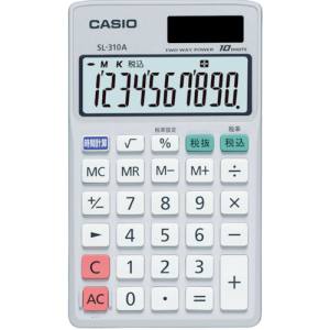 カシオ CASIO カシオ SL-310A-N 手帳タイプ電卓10桁表示