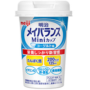明治 meiji メイバランスMiniカップ ヨーグルト味 125ml