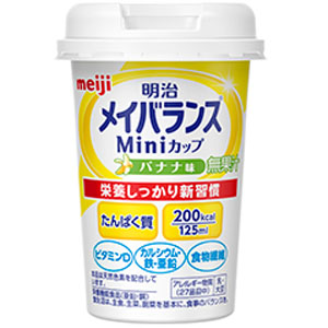 明治 meiji メイバランスMiniカップ バナナ味 125ml