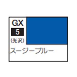 GSIクレオス ミスターホビー Mr.カラー GX GX5 スージーブルー 18ml GSI クレオス