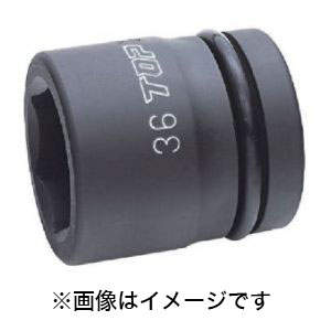 トップ工業 TOP トップ工業 PT-821 インパクト用 ソケット 差込角 25.4mm