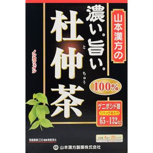 山本漢方製薬 山本漢方製薬 濃い旨い 杜仲茶100% 4g×20