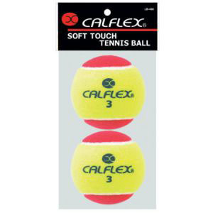 カルフレックス CALFLEX カルフレックス LB-490 やわらかテニスボール 2球入 YL/RD