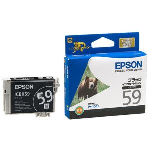 エプソン EPSON エプソン 純正 ICBK59 PX-1001用インクカートリッジ ブラック