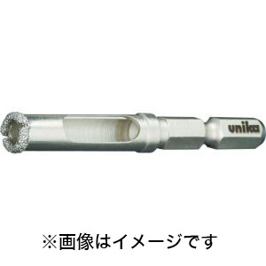 ユニカ unika ユニカ DJW 6.4×60S 充電ダイヤコアドリル セミドライ 6.4mm