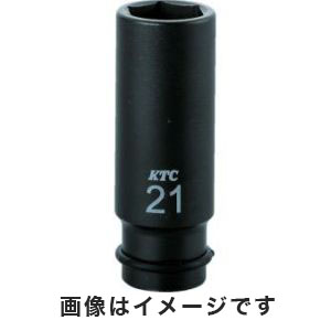 KTC 京都機械工具 KTC BP4L-19TP 12.7sq. インパクトレンチ用ソケット ディープ薄肉 ピン リング付 19mm