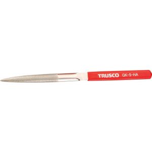トラスコ TRUSCO トラスコ ダイヤモンドヤスリ 鉄工用 5本組 半丸 1本 GK-5-HA