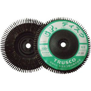 トラスコ TRUSCO トラスコ GPディスクホイール ねじ込式垂直植え Φ100 5枚入 40 GP100A-AL 40