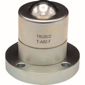 トラスコ TRUSCO トラスコ T-A80F ボールキャスター 切削加工品 フランジタイプ TRUSCO