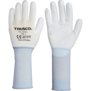 トラスコ TRUSCO トラスコ ナイロン手袋PU手のひらコートロング 10双入M TGL-3131L-10P-M