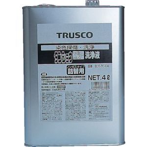 トラスコ中山 TRUSCO αタンショウ洗浄液 4L ECO-TC-C4