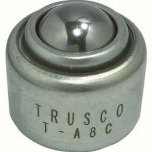 トラスコ TRUSCO トラスコ ボールキャスター プレス成型品上向用 スチール製ボール T-A8C
