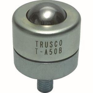 トラスコ TRUSCO トラスコ ボールキャスター 切削加工品上向用 スチール製ボール T-A50B