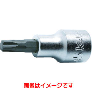 コーケン Ko-ken コーケン 4025.60-T20 1/2 12.7mm SQ. トルクスビットソケット 全長60mm T20