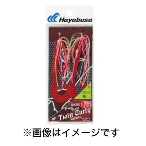 ハヤブサ Hayabusa ハヤブサ 無双真鯛フリースライド ツインカーリー ラバーセット 1 桜 SE134